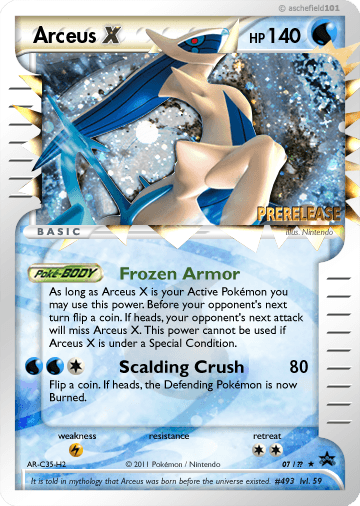 Arceus X - Pokemoon TCG